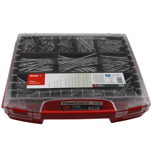 Power-Fast Ii skruekoffert i boxx powerfast bonus zinc
