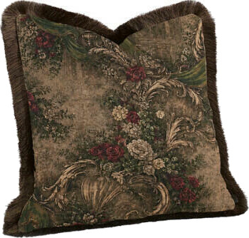 Hensley putetrekk frynser cognac Hensley putetrekk frynser cognac
