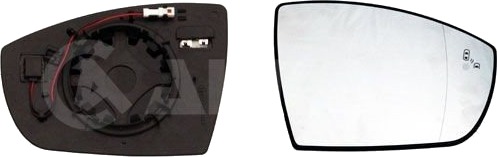 Speilglass ytterspeil ALKAR 6452379