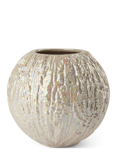 eden outcast Fusing Vase - Cream - H:21CM