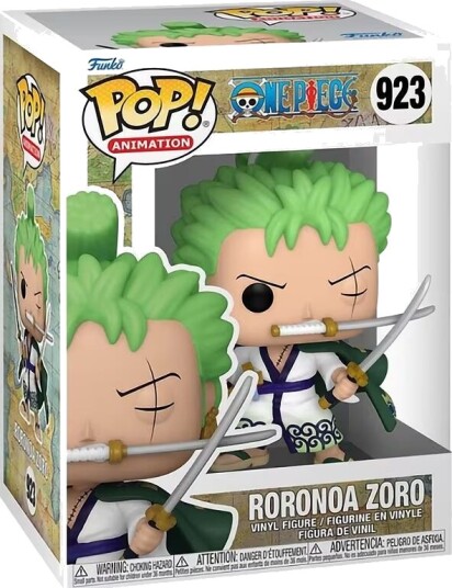 Funko Pop! Roronoa Zoro samlerfigur fra One Piece Funko Pop! Roronoa Zoro samlerfigur fra One Piece