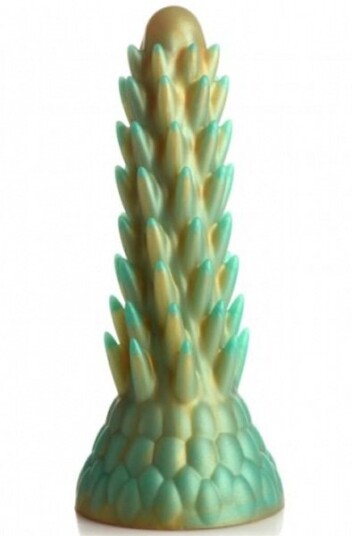 Stegosaurus Spiky Reptile Silicone Dildo 19 cm