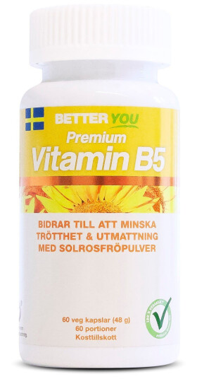 Better You Premium Vitamin B5 60 stk Better You Premium Vitamin B5 60 stk