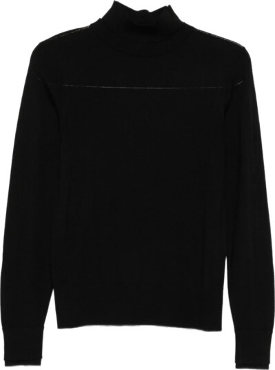 Seventy Dame Strikkevarer Svart L, Seventy Dame Strikkevarer Svart L,
