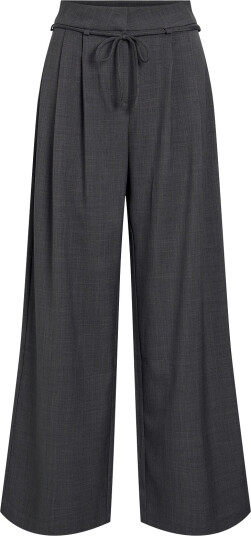 Vila Vilioa Hw Tie Belt Pant Grey 38