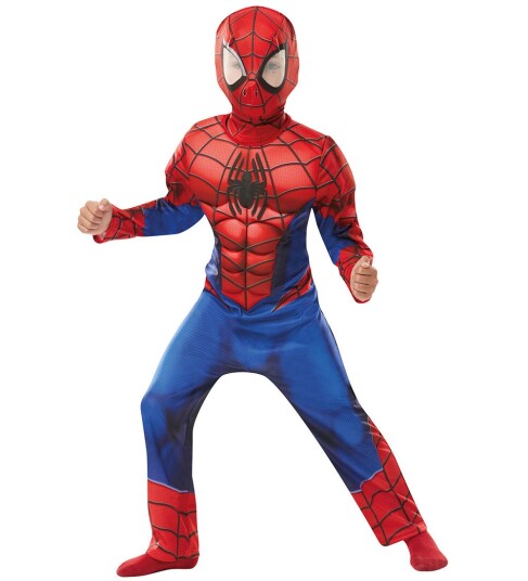 Boland Traciks Spiderman Kostume Dlx RU640841L Boland Traciks Spiderman Kostume Dlx RU640841L