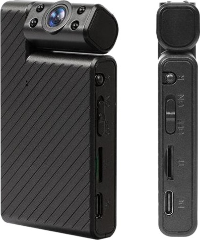 Minikamera Med 1080P HD WiFi Videoopptak Svart