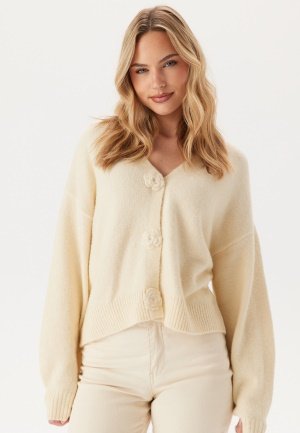 VERO MODA Vmcecily Ls V-neck Cardigan Birch XS