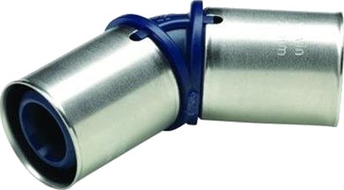 Wavin Tigris K1 50 mm Pressvinkel 45° Alupex for Hydraulikk