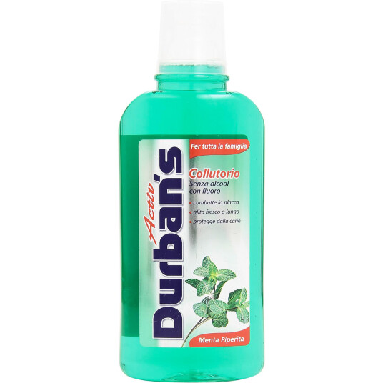 Durban"s Munnvann Total Activ Peppermint 500 ml.