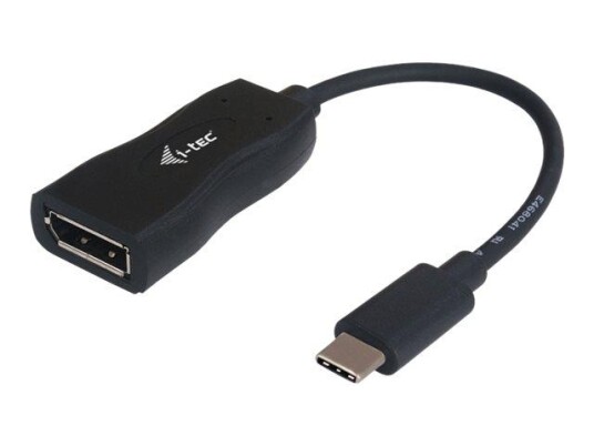 I-TEC USB-C Display Port Adapter - ekstern videoadapter - svart
