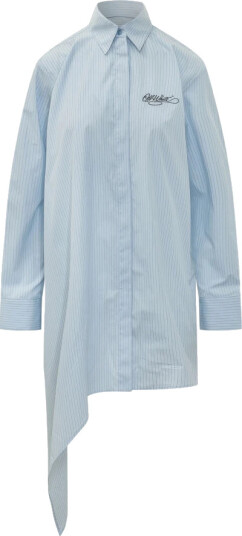 Off White Dame Kjoler Blå XS, Off White Dame Kjoler Blå XS,