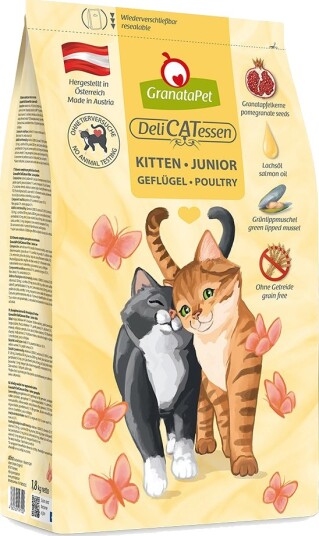 Granatapet Tørrfôr Kitten Fjærkre 2 X 1.8 kg