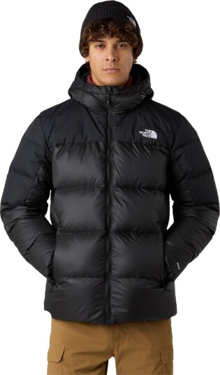 The North Face Men's Diablo Down 2.0 Hooded Jacket TNF Black Heather/TNF Black/Recycled Down XXL