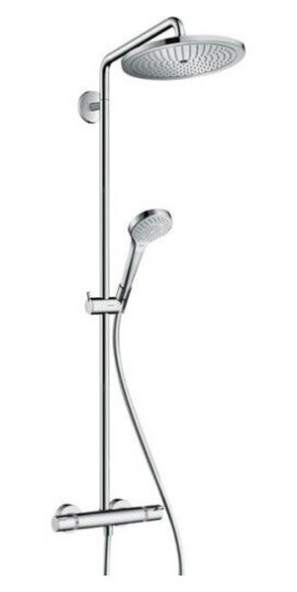 Hansgrohe Croma Select S 280 Showerpipe Ø280 mm, EcoSmart, Krom