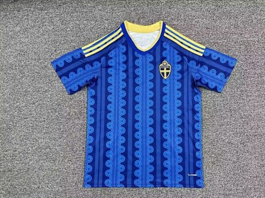 Sverige 2026 Herrefotballtrøye Kun Pustende Polyester Kampdrakt Gyökeres #17 Borte L