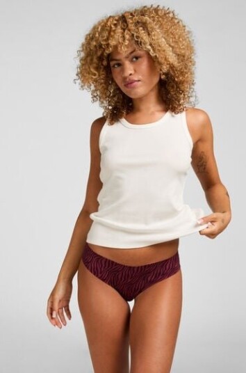 Hunkemöller Invisible Brazilian Rød