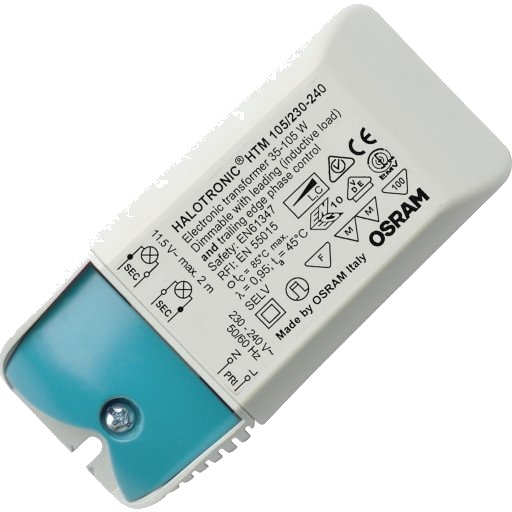 OSRAM Trafo HTM 35-105W 2 utg. OSRAM - 6659902 OSRAM Trafo HTM 35-105W 2 utg. OSRAM - 6659902