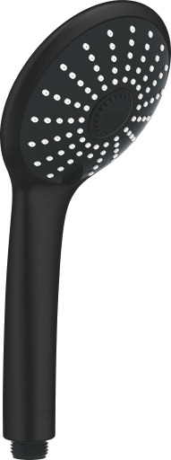 Grohe Vitalio Joy 110 Massasjehånddusj, 3 Spray, Matt Svart Grohe Vitalio Joy 110 Massasjehånddusj, 3 Spray, Matt Svart