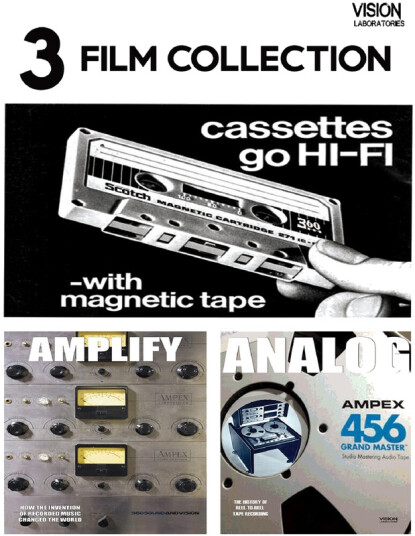 3 Film Collection (cassettes Go HiFi, Amplify) DVD