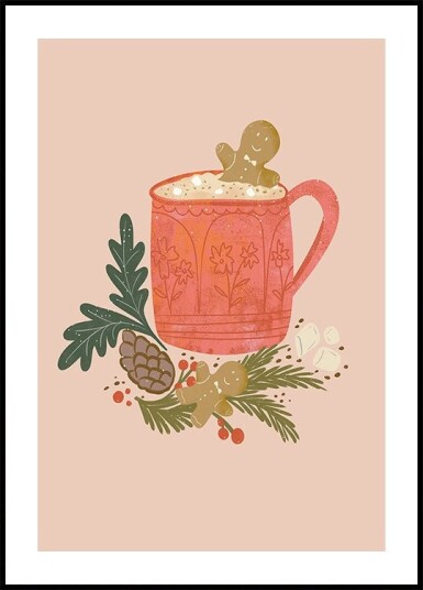 Hot Chocolate Poster Plakat / 40x50cm