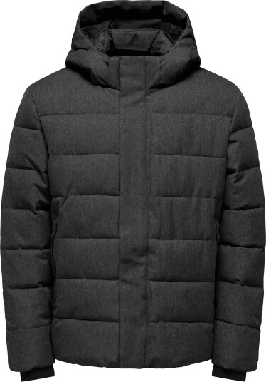 ONLY & SONS Onscayson Puffa Otw Noos   DARK GREY MELANGE   S