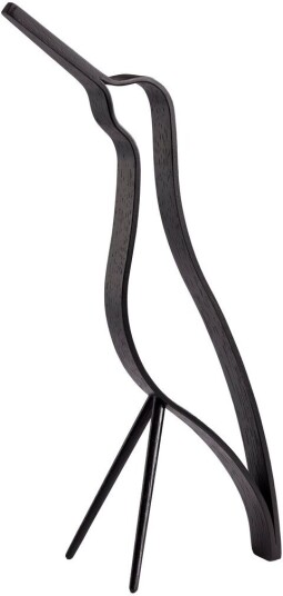 Cooee Design Woody bird high 32 cm Black stained oak