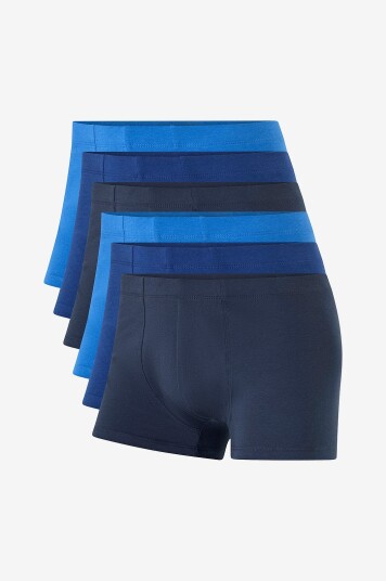 Ellos Collection Boxershorts Adam 6 pk Blå