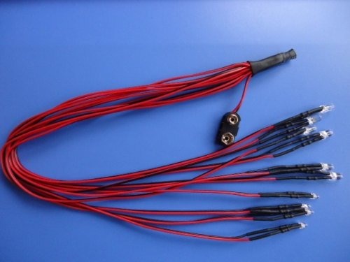 RC Light 10033 10 LED Set For 9V Battery RC Light 10033 10 LED Set For 9V Battery