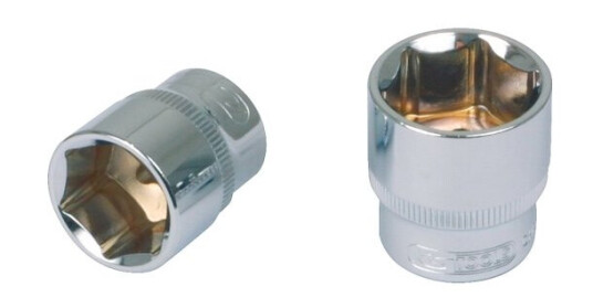 Ks Tools 16 Mm 1/2" Metrisk Stikkontakt i Kromvanadiumstål