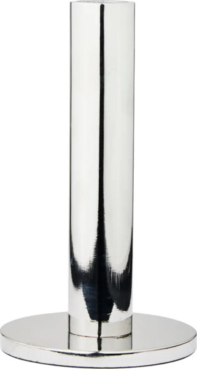 Broste Copenhagen Maro lysestake Silver Finish 14 cm Broste Copenhagen Maro lysestake Silver Finish 14 cm