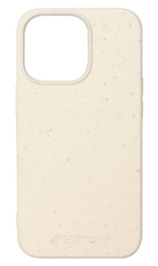 GreyLime Biologisk Nedbrytbart Mobildeksel til iPhone 13 Pro - Beige GreyLime Biologisk Nedbrytbart Mobildeksel til iPhone 13 Pro - Beige