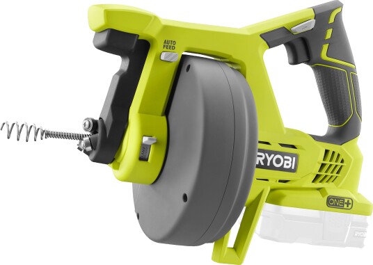 Ryobi R18da 0 Cordless Drain Auger Grønn Grå 1,9 Cm 5 Cm Batteri 1 Stykker Ryobi R18da 0 Cordless Drain Auger Grønn Grå 1,9 Cm 5 Cm Batteri 1 Stykker