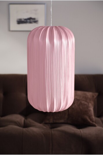 Jotex   CORNELIA anhengslampe Rosa   Kjøp Taklamper hos Jotex