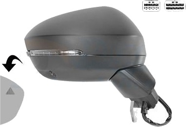 Sidespeil VAN WEZEL 3376828 Sidespeil VAN WEZEL 3376828