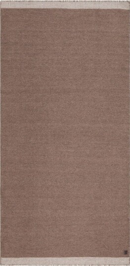 Vaxholm Ullteppe 75x230 cm Oval - Taupe