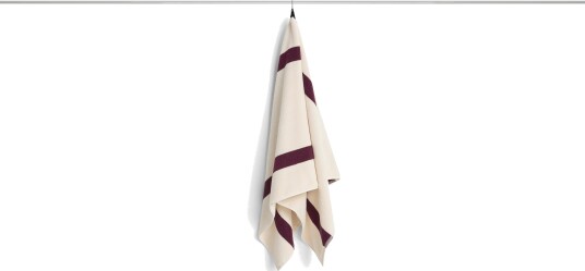 Stripe Towel 70x140 cm Burgundy Stripe Towel 70x140 cm Burgundy
