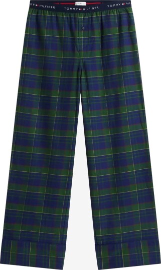Tommy Hilfiger Flannel Pants BUFFALO CHECK EVERGREEN XS