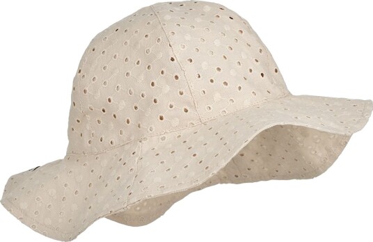 Liewood Amelia Anglaise Sun Hat   Cream   5 7Y
