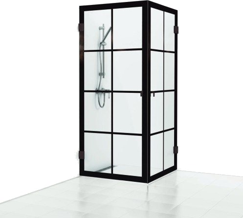 180° rista hjørnedusj