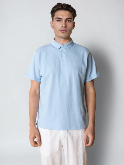 CLEAN CUT COPENHAGEN Silkeborg Stretch Polo Blå XL