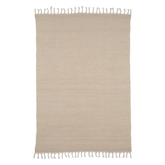 Venture Design Loke teppe Hvit/beige 230 x 162 cm Beige