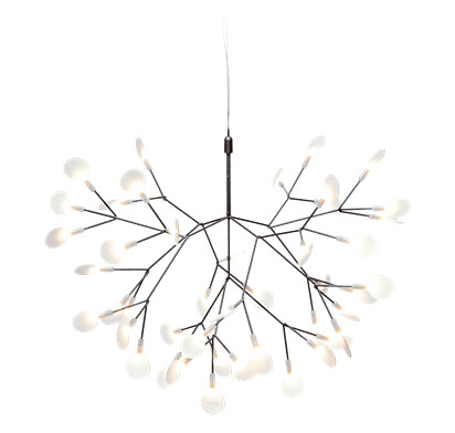 Moooi Heracleum III Taklampe Liten Nikkel Moooi Heracleum III Taklampe Liten Nikkel