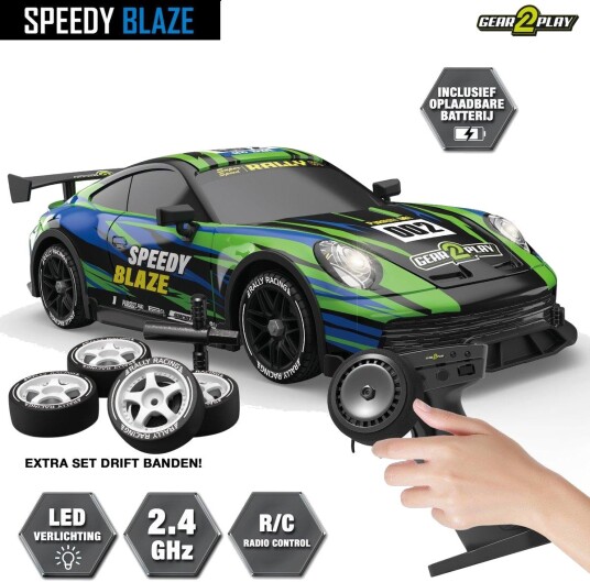 Gear2Play Speedy Blaze RC Bil 5+ År
