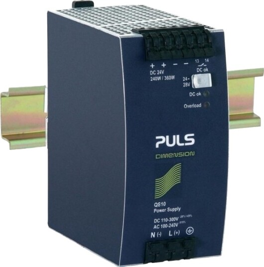 Puls QS10.241 D1 Din Skinne Strømforsyning Dimension 24V 10A 240W