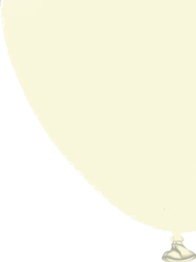 Ballongkungen Ballonger Professional Macaron Yellow 100-pakning 1123008-100