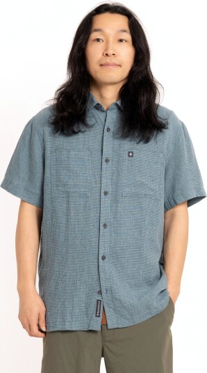 Black Diamond Men"s Scenic Route Ss Shirt Midnight Blue glacier M Black Diamond Men"s Scenic Route Ss Shirt Midnight Blue glacier M