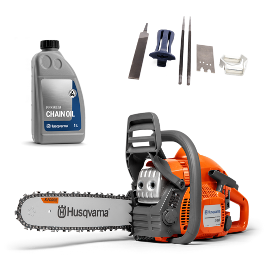 Husqvarna 440e II Motorsågspaket Husqvarna 440e II Motorsågspaket