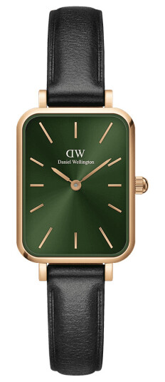 Daniel Wellington DW Klokke Quadro Pressed Sheffield Emerald 20x26mm Roségull Daniel Wellington DW Klokke Quadro Pressed Sheffield Emerald 20x26mm Roségull