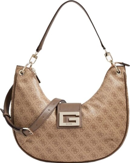Guess Guess Brightside Bag I Polyuretan Hobo Latte For Kvinner